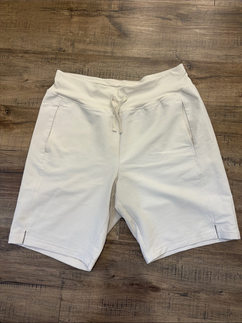 Joe Fresh White Athletic Shorts Drawstring Women’s L Activewear